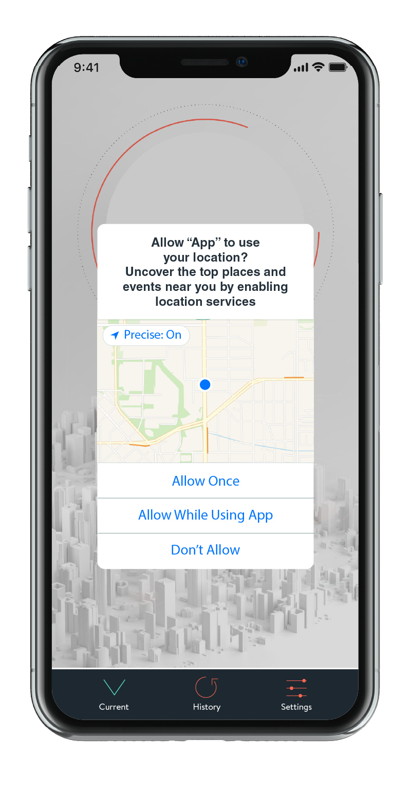 precise location